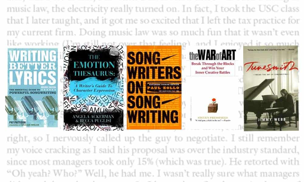 Five books about songwriting