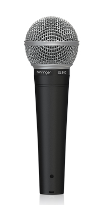 Behringer SL 84C microphone on white background