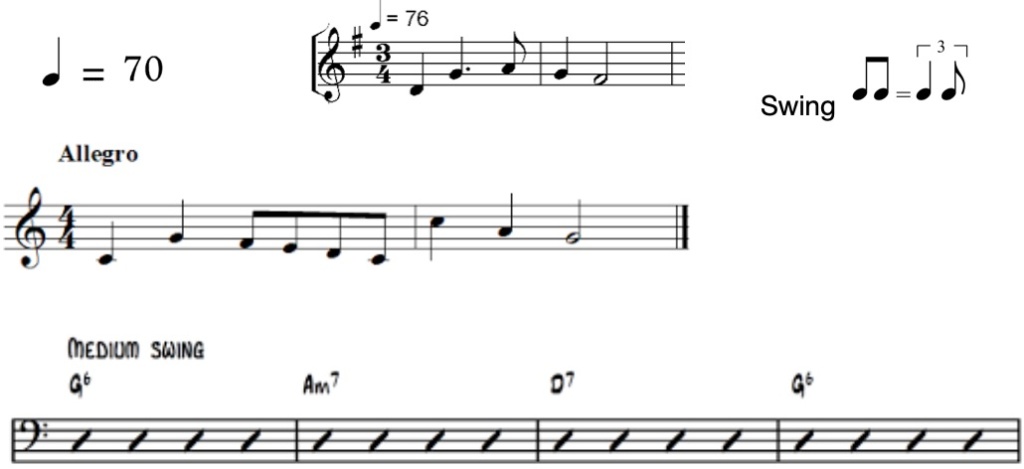 Tempo Markings