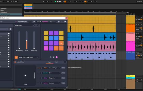 Making beats with MIDI and samples